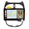 Штатная магнитола Wide Media MT9117QU PRO для Peugeot 206 1998-2012 на Android 10.0