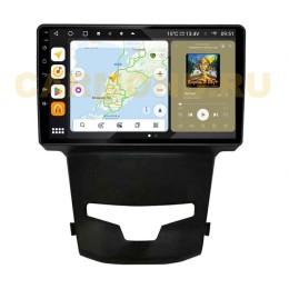 Штатная магнитола Wide Media MT355QU PRO для Ssang Yong Actyon II 2013-2022 на Android 10.0