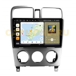 Штатная магнитола Wide Media MT3011QU PRO для Subaru Forester 2002-2008 (под кондиционер) на Android 10.0