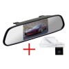 Зеркало + камера cam-043 для Nissan Qashqai, X-trail, Pathfinder, Note, Juke, Navara, Sunny, Patrol - Peugeot 207 / 307 (хетч) / 308 / 3008 / 407 / 408 / 508 / RCZ - Volkswagen Crafter - Citroen C4 / C5 - Lifan X60