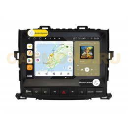 Штатная магнитола Wide Media MT9758QU PRO для Toyota Alphard II 2008-2014 на Android 10.0