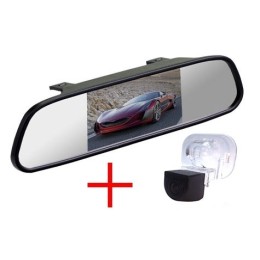 Зеркало + камера cam-017 для Hyundai Solaris (sedan), Verna, Kia Cerato (09-12), Venga (10+)