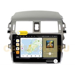 Штатная магнитола Wide Media MT9061QU PRO для Toyota Corolla X (E140, E150) 2006-2013 (левый руль) на Android 10.0