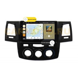 Штатная магнитола Wide Media MT9125QU PRO для Toyota Hilux 2008 - 2015 (для авто без камеры) на Android 10.0