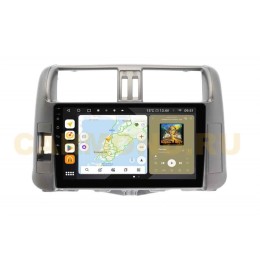 Штатная магнитола Wide Media MT9006QU PRO для Toyota Land Cruiser Prado 150 2009-2013 (для авто без усил) на Android 10.0