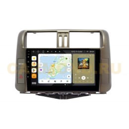 Штатная магнитола Wide Media MT9397QU PRO для Toyota Land Cruiser Prado 150 2009-2013 (авто с 3 кам.) на Android 10.0