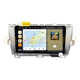 Штатная магнитола Wide Media MT9092QU PRO для Toyota Prius III (XW30) 2009-2015 (правый руль) на Android 10.0