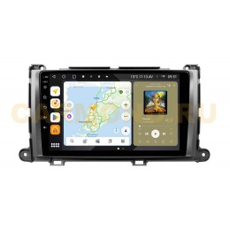 Штатная магнитола Wide Media MT3006QU PRO для Toyota Sienna 2010-2020 на Android 10.0