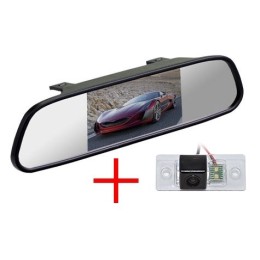 Зеркало + камера cam-061 для Volkswagen Tiguan (07+), Touareg (02-11) / Skoda Fabia (07+), Yeti (09+) / Porsche Cayenne до 2011
