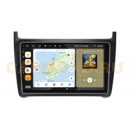 Штатная магнитола Wide Media MT910QU PRO для Volkswagen Polo 5 2009-2019 на Android 10.0