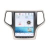 Магнитола Тесла CarMedia ZF-1217G-Q6 Tesla-Style для Jeep Grand Cherokee 2013+ (рамка цвет: шампань) на Android 11.0