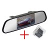 Зеркало + камера cam-050 для Mitsubishi Outlander XL (06+), Lancer X Sportback, Citroen C-Crosser, Peugeot 4007