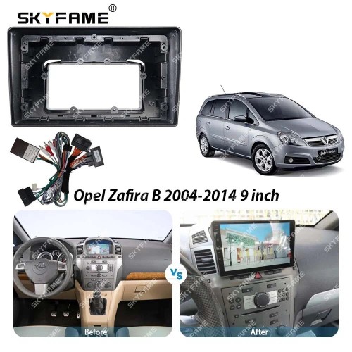 Штатная магнитола CarMedia SF-9310-D (с кнопками) для Opel Zafira B 2005-2014 на Android 10.0