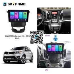 CarMedia SF-9082-F для SsangYong Actyon/Korando II 2013-2015 на Android 10.0