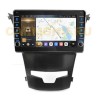 Штатная магнитола CarMedia SF-9082-P (с кнопками) для SsangYong Actyon/Korando II 2013-2015 на Android 10.0