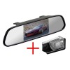 Зеркало + камера cam-009 для Toyota Corolla E120 2000-2007, Avensis 2001-2006, BYD F3, Lifan Solano (620)