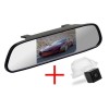 Зеркало + камера cam-014 для Ford Focus 2 хэтчбек (05-11) / Mondeo (07-14) / Kuga (08-12) / Fiesta (08-11) / S-Max (06-10)