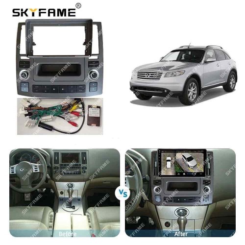 Штатная магнитола CarMedia SF-9279-2-F для Infiniti FX35/FX45 2007-2009 на Android 10.0