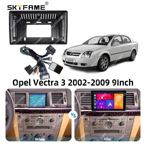 Штатная магнитола CarMedia SF-9312-P для Opel Vectra 2002-2008 на Android 10.0