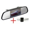 Зеркало + камера cam-101 для Skoda Octavia 04+, Roomster 06+