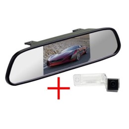 Зеркало + камера cam-057 для Audi A3 (03-13) / A4 (04-08) / A6 (01-04) / A8 (02-10) / Allroad (01-04) / Q7 (05-11)