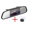 Зеркало + камера cam-008 для Toyota Camry 11+, Corolla 12+, Auris 12+, Avensis 08+, Verso 07-09 / Citroen Berlingo C4 DS4 / Peugeot 206, 207, 307, 407