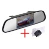 Зеркало + камера для Renault Duster (10+), Fluence (09+) / Nissan Terrano III 2014+