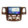 Штатная магнитола Штатная магнитола Parafar для Toyota Hilux/Fortuner 2005 - 2008 (авто с кондиционером) цвет дерево на Android 11.0 (PF066ACWFHD)