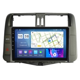 Штатная магнитола Parafar для Toyota Land Cruiser Prado 150 2009-2013 (авто с 3 кам.) на Android 11.0 (PF065LUX4UHD)