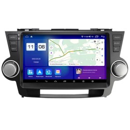 Штатная магнитола Parafar для Toyota Highlander (2007-2013) (экран 2K) на Android 11.0 (PF037U2K)