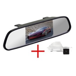 Зеркало + камера cam-062 для Volkswagen Jetta 2013+, Skoda Rapid Седан 2012-2016