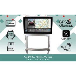 Штатная магнитола VAYCAR 0437-09VO8_2HD 8/128 ГБ для Hyundai ix55 2008-2013 на Android 10.0