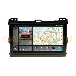 Штатная магнитола VAYCAR 0456-09VO8_2HD 8/128 ГБ для Toyota Land Cruiser Prado 120 2002-2009 на Android 10.0