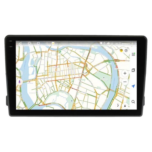 Штатная магнитола VAYCAR 1140-09VO8_2HD 8/128 ГБ для FORD Universal овальная на Android 10.0
