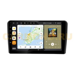 Штатная магнитола Wide Media MT050QU PRO для Audi A4 2005-2008 на Android 10.0
