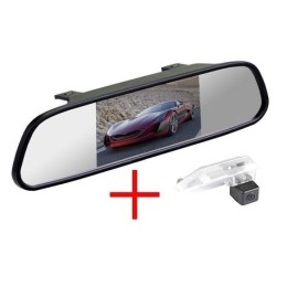 Зеркало + камера cam-067 для Lexus ES240 (06+), ES350 (06+), RX270 (10+), RX350 (09+), RX450H (09+) / IS220d (07+), IS250 (05+), IS250C (09+), IS350 (05+), IS300, IS F