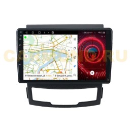 Штатная магнитола VAYCAR 3355-09VP4 4/64 ГБ для SsangYong Actyon 2011-2013 на Android 10.0