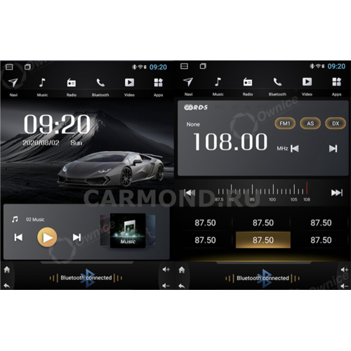 Штатная магнитола CarMedia OL-9298-RL TESLA (вертикально-поворотный экран) для Hummer H3 2005-2010 на Android 10.0