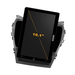 CarMedia OL-9703-RL TESLA (вертикально-поворотный экран) для Hyundai Santa Fe III 2012-2019 на Android 10.0