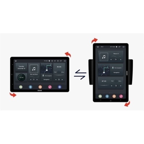 Штатная магнитола CarMedia OL-9946-RL TESLA (вертикально-поворотный экран) для Mercedes A-klasse (W169) 2004-2012, B-klasse (W245) 2005-2011, Vito ll (W639) 2006-2014, Vito III (W447) 2014-2024, Viano ll (W639) 2006-2014, Sprinter на Android 10.0