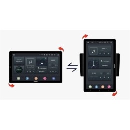 CarMedia OL-9996-RL TESLA (вертикально-поворотный экран) для Renault Megane II 2002-2009 на Android 10.0