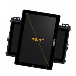 CarMedia OL-9696-RL TESLA (вертикально-поворотный экран) для Toyota LC Prado 120 2002-2009 на Android 10.0