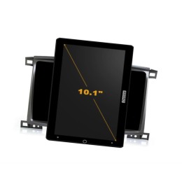 CarMedia OL-1698-RL TESLA (вертикально-поворотный экран) для Toyota Land Cruiser 100 2002-2007 на Android 10.0