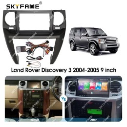 CarMedia SF-9703-1-RL TESLA (вертикально-поворотный экран) для Land Rover Discovery 3 2004-2009 на Android 10.0