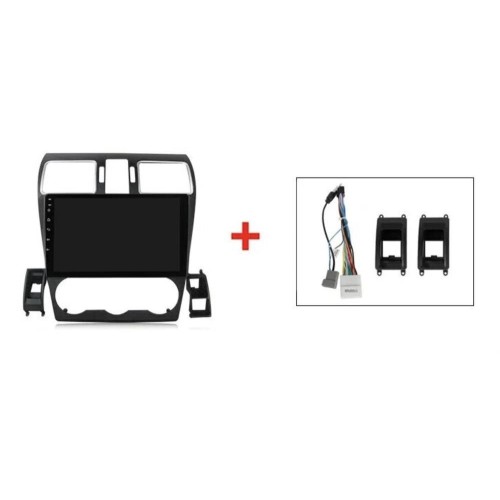 Штатная магнитола CarMedia OL-9511-3-RL TESLA (вертикально-поворотный экран) для Subaru Forester IV 2012-2014, Impreza IV 2012-2015, XV I 2011-2015 на Android 10.0