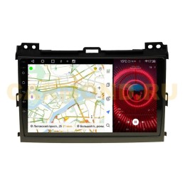 Штатная магнитола VAYCAR 0456-09VP4 4/64 ГБ для Toyota Land Cruiser Prado 120 2002-2009 на Android 10.0