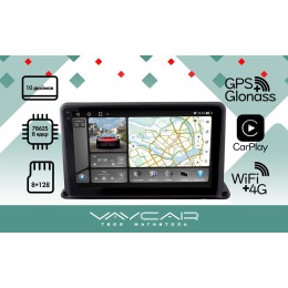 Универсальная Магнитола 10 дюймов Vaycar 9105-10VO8_2HD 8/128 ГБ на Android 10.0