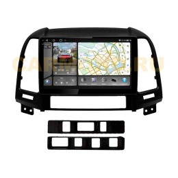 Штатная магнитола VAYCAR 0008-09VO8_2HD 8/128 ГБ для Hyundai Santa Fe II 2005-2012 на Android 10.0