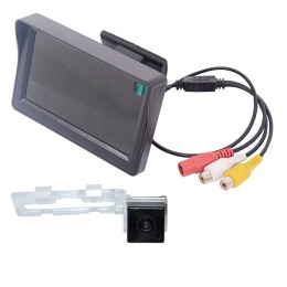 Монитор 4.3 дюйма + камера заднего вида cam-088 для Geely Emgrand EC7 седан (поверх плафона подсветки)