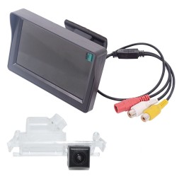 Монитор 4.3 дюйма + камера заднего вида cam-020 для Hyundai Solaris Hatchback 12+ / KIA Rio Hatchback, Ceed 2012+